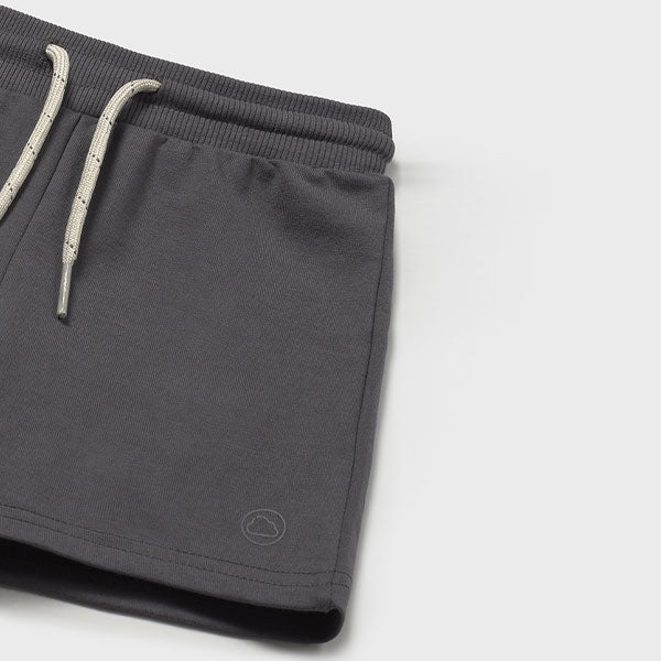 Mayoral Boys Dark Gray Jersey Shorts