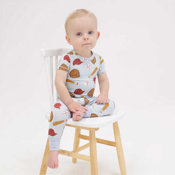 Angel Dear Boys Baseball Pajama Pant Set