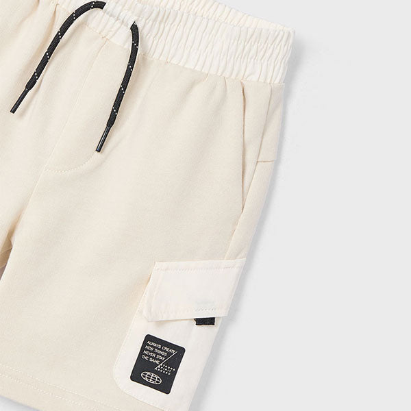 Mayoral Boys Beige Bermuda Shorts