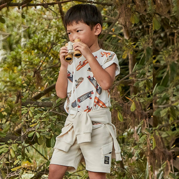 Mayoral Boys Beige Bermuda Shorts