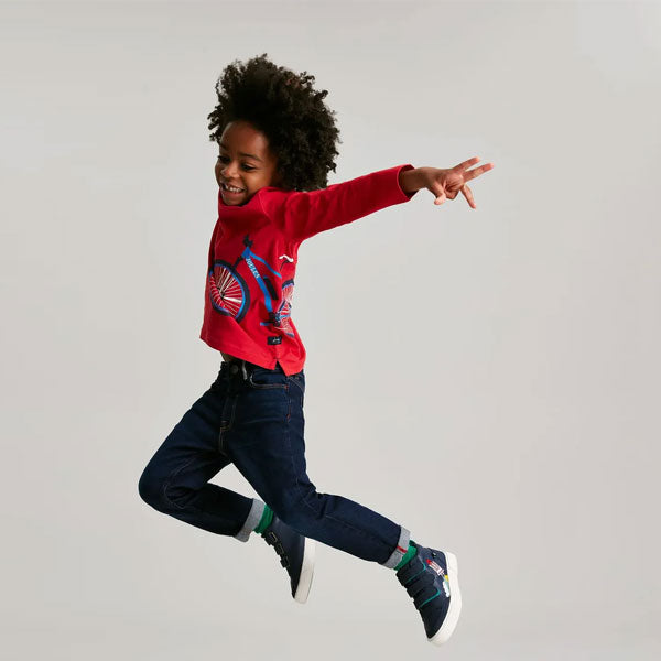 Joules Bike Red Top