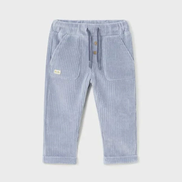 Mayoral Baby Boys Blue Corduroy Pants