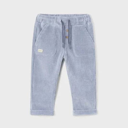 Mayoral Baby Boys Blue Corduroy Pants