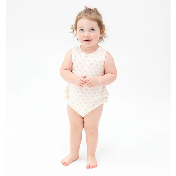 Angel Dear Baby Girls Bows Tank Bodysuit