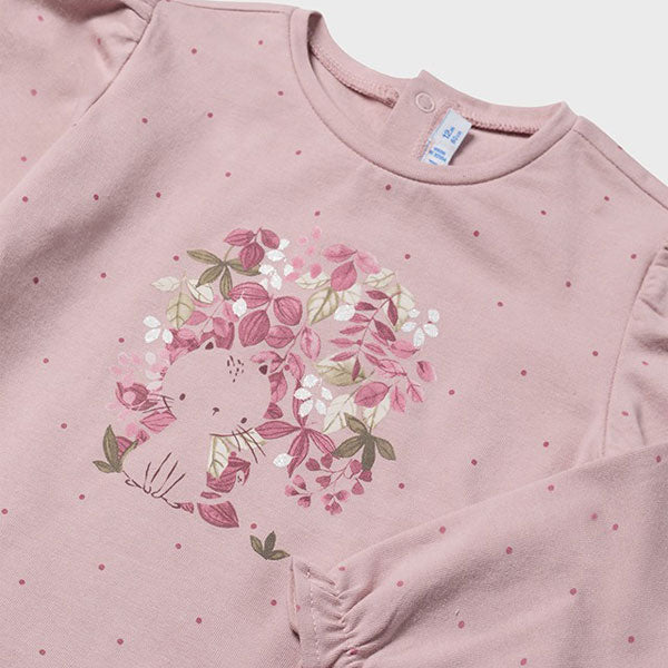 Mayoral Baby Girl Bunny Rose Top