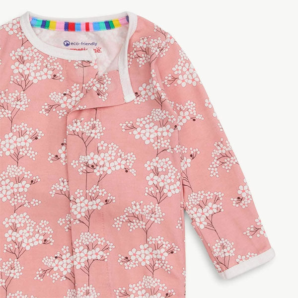 Magnetic Me Cherry Blossom Floral Modal Footie