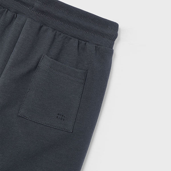 Mayoral Boys Dark Gray Jersey Shorts
