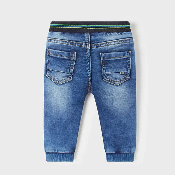 Mayoral Boys Soft Denim Jogger Pants