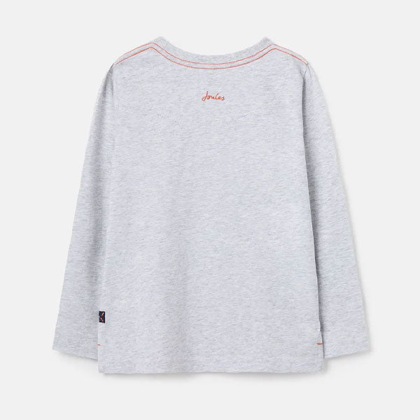 Joules Dino Gray Top