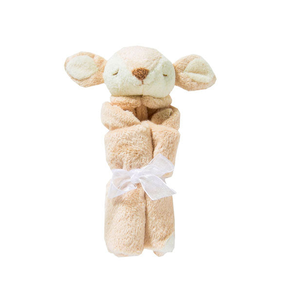 Angel Dear Fawn Deer Tan Lovie Blankie