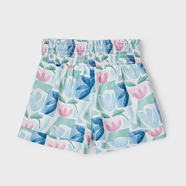 Mayoral Girls Floral Shorts