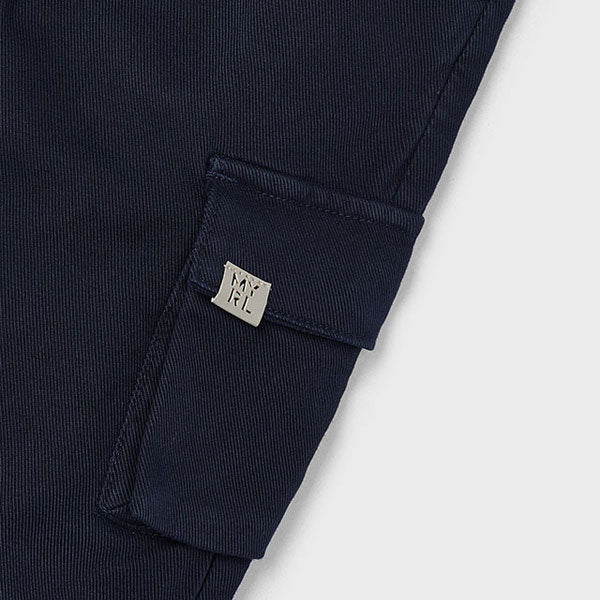 Mayoral Boy Navy Cargo Pants