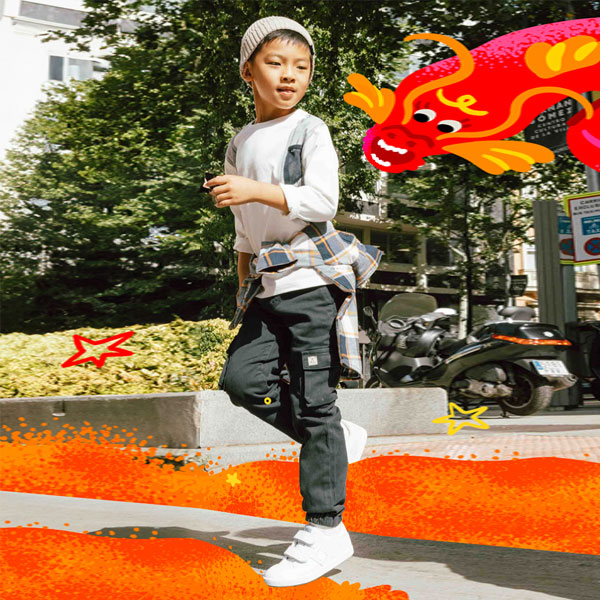 Mayoral Boy Navy Cargo Pants