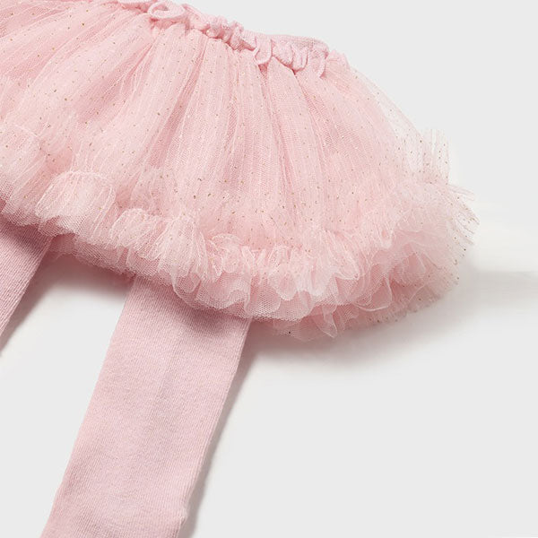 Mayoral Girls Pink 3 Piece Tulle Set