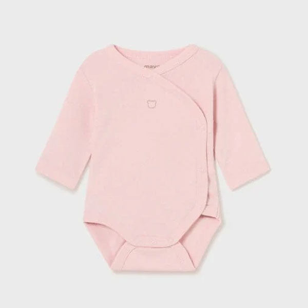 Mayoral Baby Girls Pink Long Sleeve Onesie