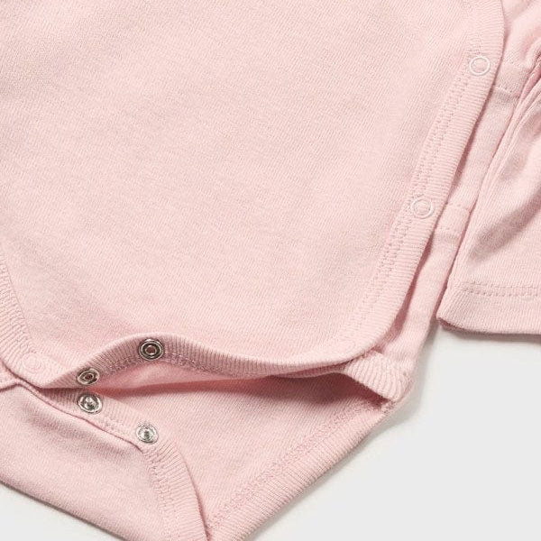 Mayoral Baby Girls Pink Long Sleeve Onesie