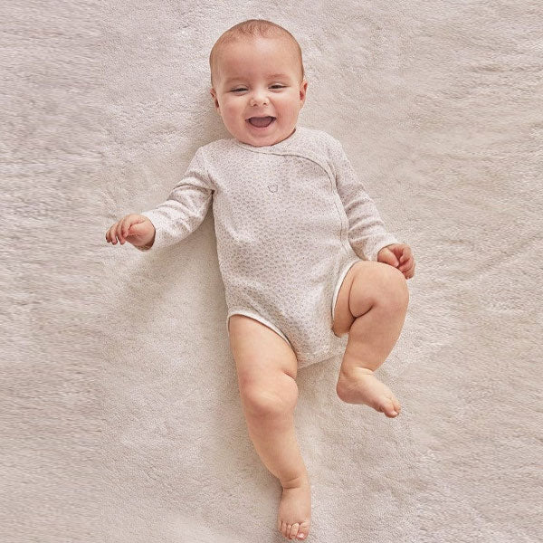 Mayoral Baby Girls Pink Long Sleeve Onesie