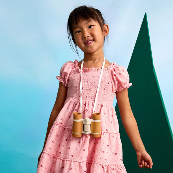 Mayoral Girls Pink Smocked Dress