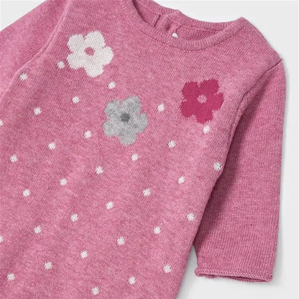 Mayoral Rose Knit Footie