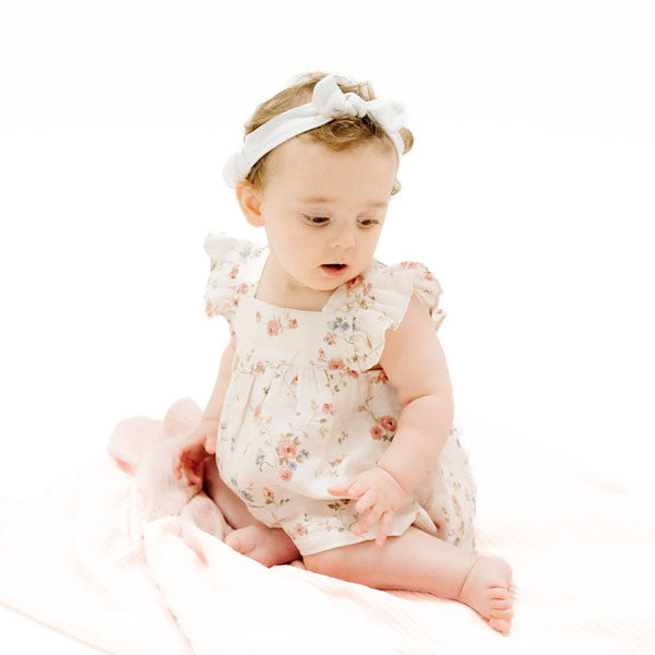 Angel Dear Climbing Roses Tunic Bloomer Set
