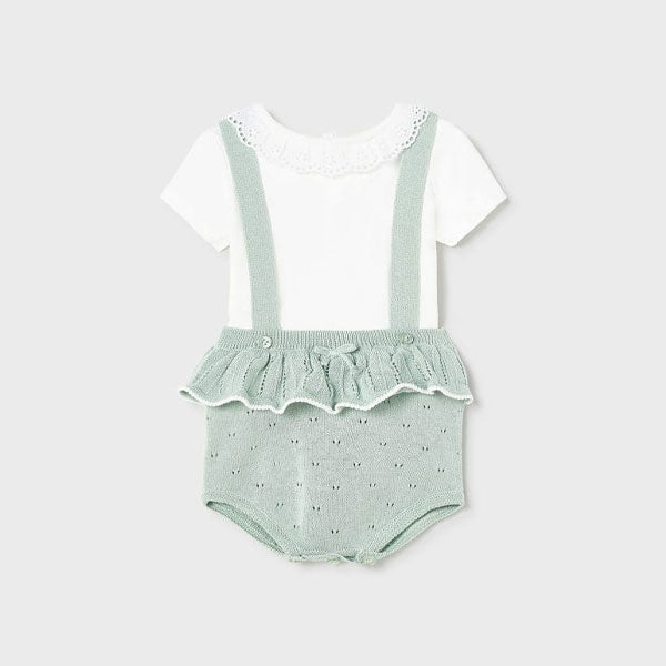 Mayoral Baby Girls Top Bloomer Set