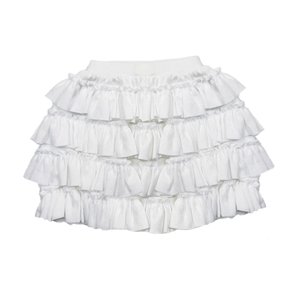 Lemon Loves Lime White Ruffle Bloomer