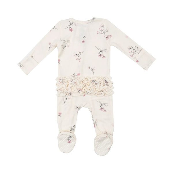 Angel Dear Wispy Ribbed 2-Way Zipper Footie Sleeper