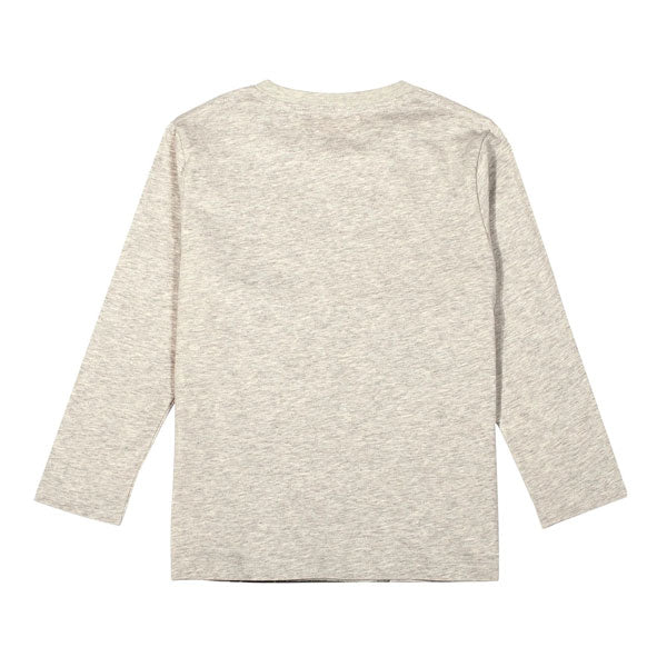 Paper Wings Bombax Dog Gray Long Sleeve Top
