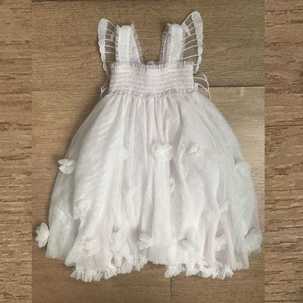 Luna Luna Collection Pink Cloudine Girls Dress in Pink