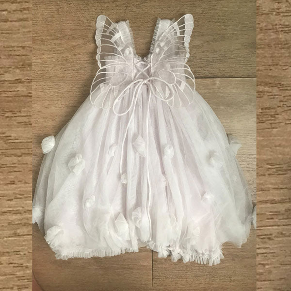 Luna Luna Collection Pink Cloudine Girls Dress in Pink
