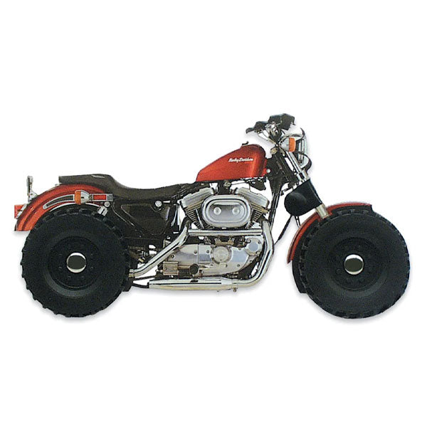 DK Publishing Red Motorcycle Book on the Wheels