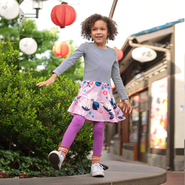Tea Collection Tiered Skirted Twirl Dress