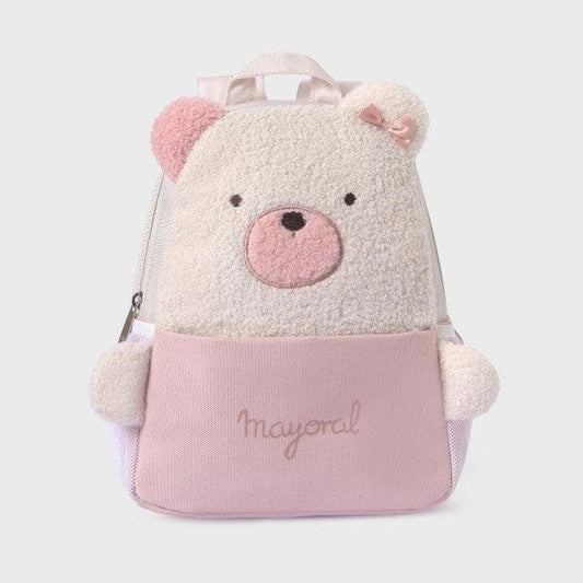 Mayoral Pink Bear Jr. Backpack