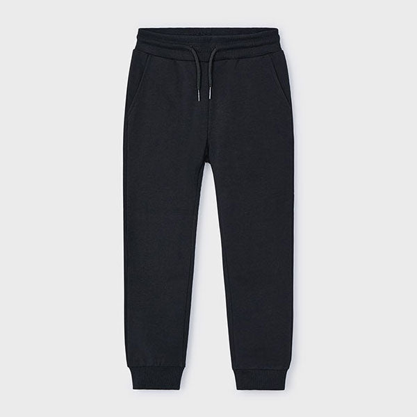 Mayoral Black Fleeced Joggers