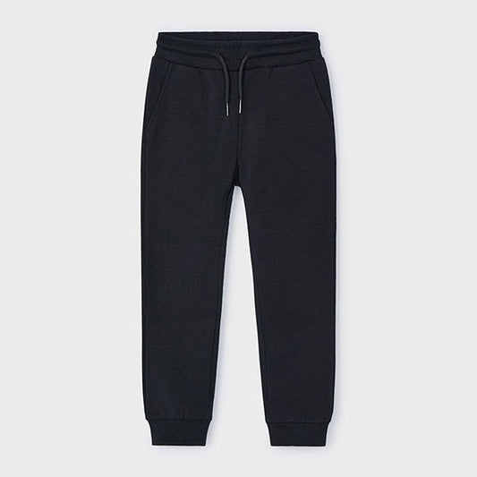 Mayoral Black Fleece Joggers