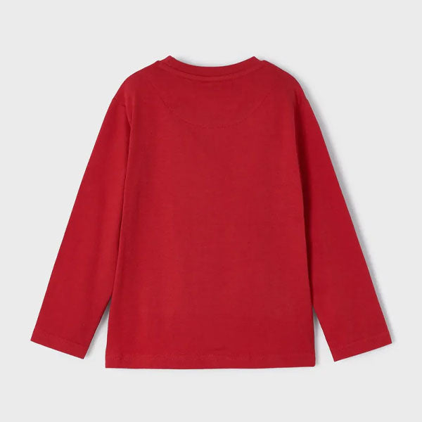 Mayoral Boys Cool Experiences Red T-Shirt Top