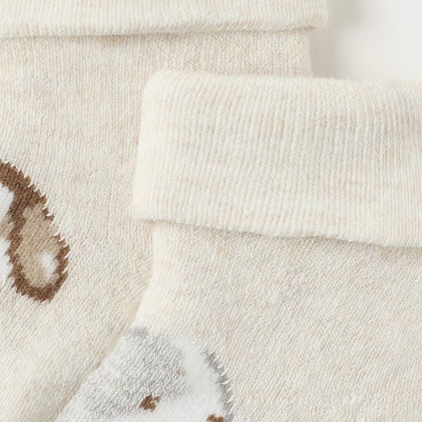 Mayoral Baby Non-Slip Rabbit Cream Socks