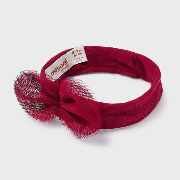 Mayoral Girls Red 3 Piece Tulle Set