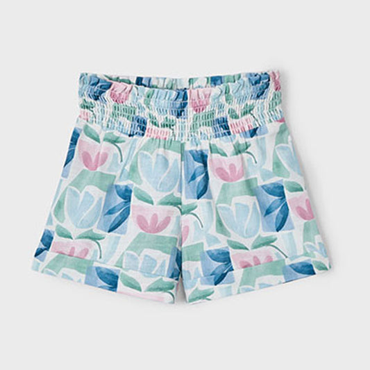 Mayoral Girls Floral Shorts