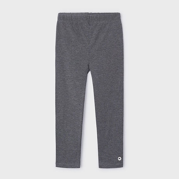 Mayoral Heathered Gray Girls Leggings