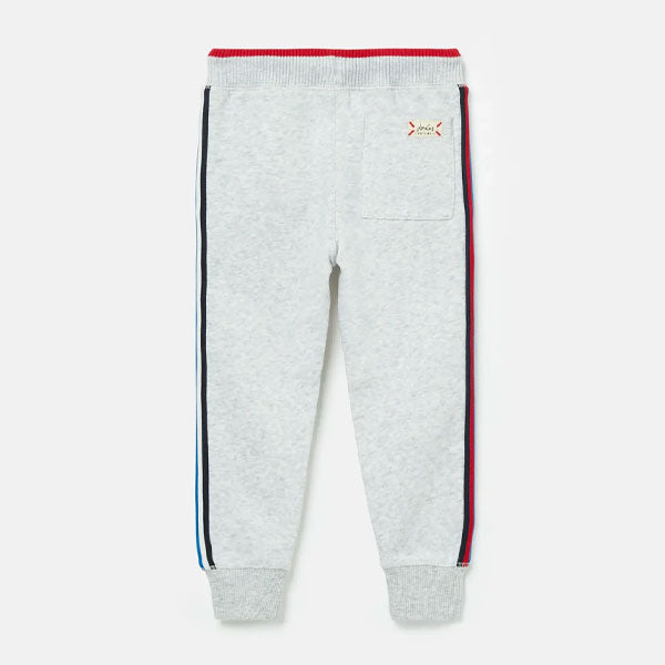 Joules Gray Side Stripe Fleece Joggers Pants