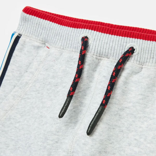Joules Gray Side Stripe Fleece Joggers Pants