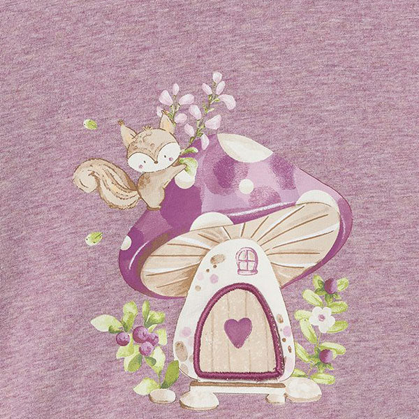 Mayoral Baby Girl Mushroom Squirrel Top