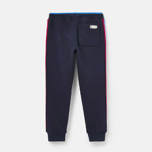 Joules Navy Side Stripe Fleece Joggers Pants