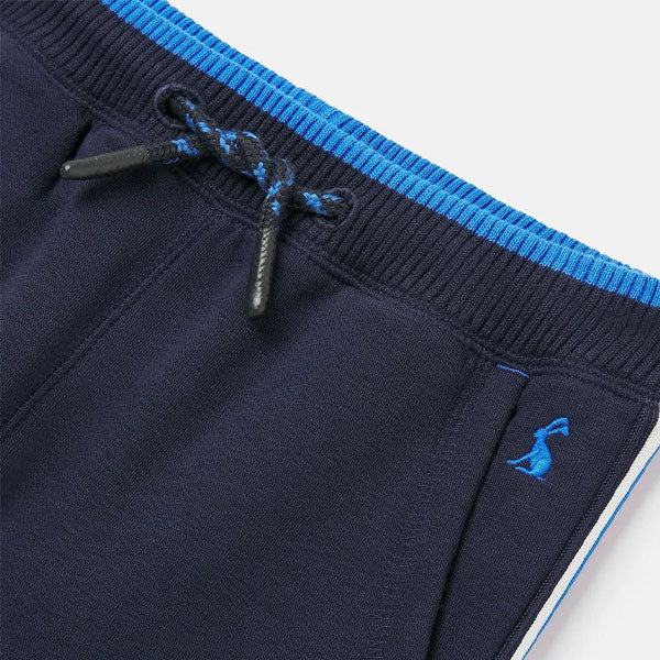 Joules Navy Side Stripe Fleece Joggers Pants