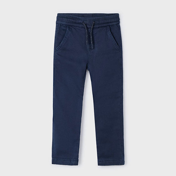 Mayoral Boy Navy Pull-on Pants