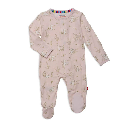 Magnetic Me Pink Hoppily Ever After Modal Footie