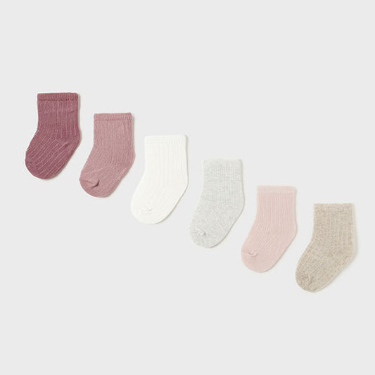 Mayoral Baby Girls Set of 6 Socks