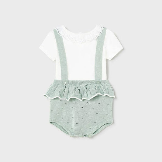 Mayoral Baby Girls Top Bloomer Set