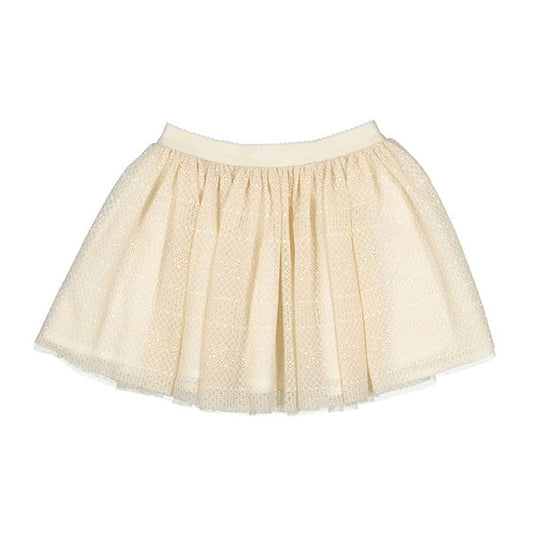 Mayoral Girls Beige Tulle Skirt
